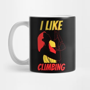 I Like Climbing Mug